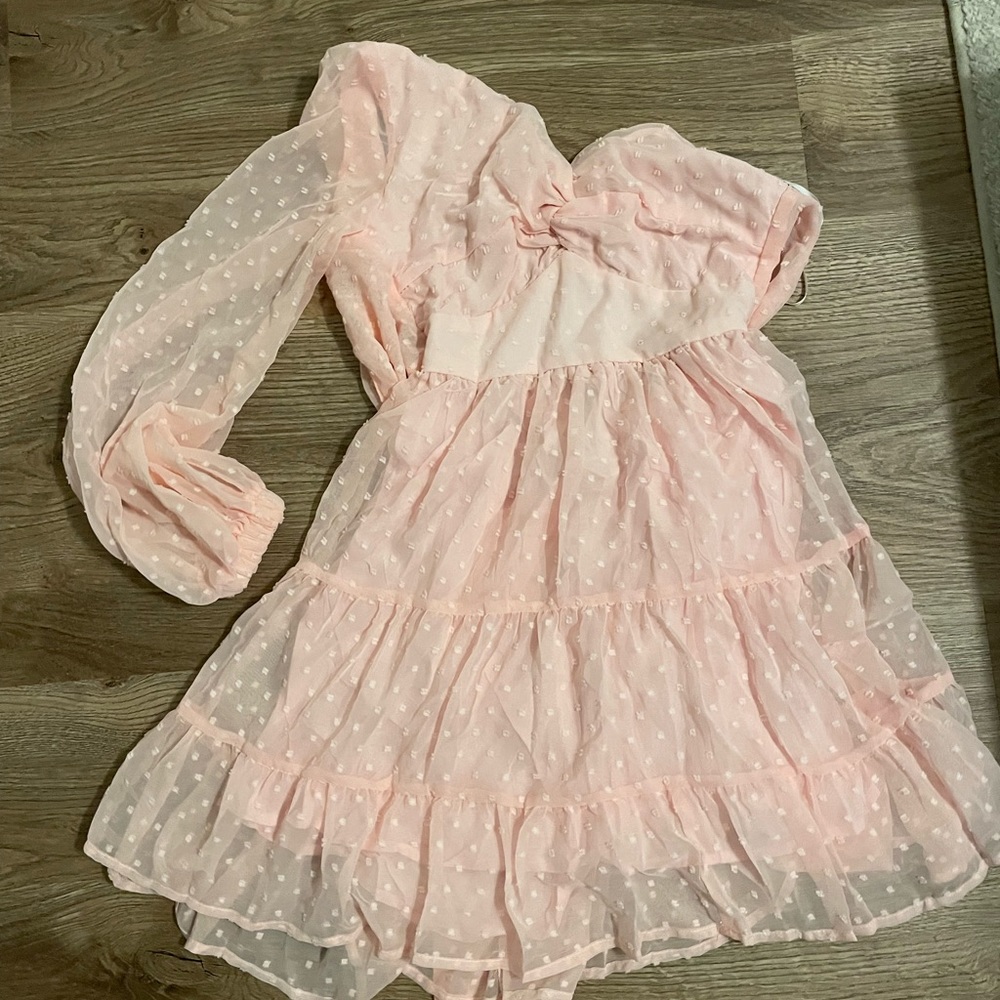 THATSSOFETCH Pink “Georgia” Dress New With Tags